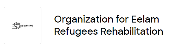 Organisation for Eelam refugees rehabilitation logo